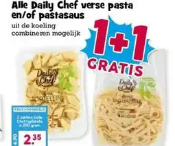 Boon`s Markt Alle Daily Chef verse pasta en/of pastasaus aanbieding