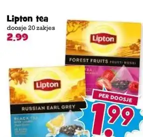 Boon`s Markt Lipton tea aanbieding