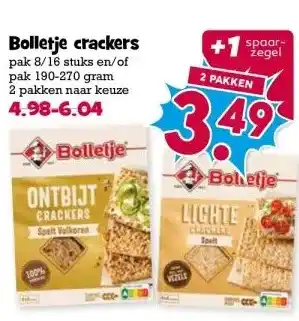 Boon`s Markt Bolletje crackers aanbieding