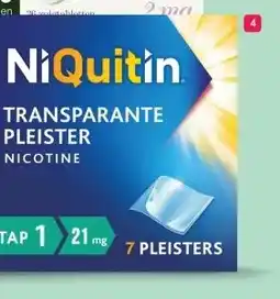Etos NiQuitin Clear patch aanbieding