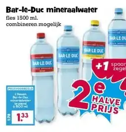 Boon`s Markt Bar-le-Duc mineraalwater aanbieding