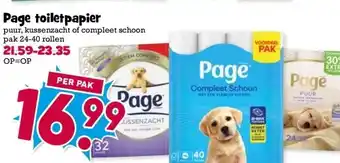 Boon`s Markt Page toiletpapier aanbieding