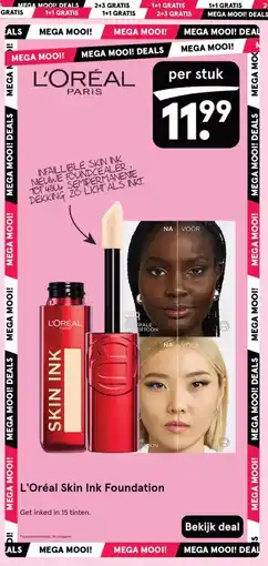 Etos L'Oréal Skin Ink Foundation aanbieding