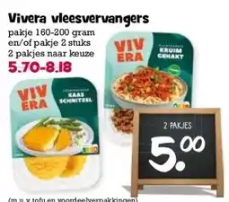 Boon`s Markt Vivera vleesvervangers aanbieding