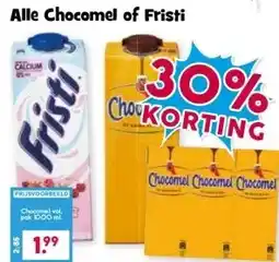 Boon`s Markt Alle Chocomel of Fristi aanbieding