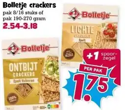Boon`s Markt Bolletje crackers ` aanbieding