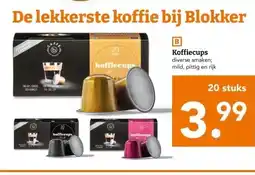 Blokker Koffiecups aanbieding