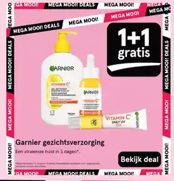 Etos Garnier gezichtsverzorging aanbieding