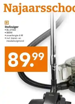 Blokker Stofzuiger aanbieding
