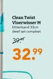 Blokker Clean Twist Vloerwisser aanbieding