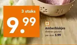 Blokker Amberblokjes aanbieding