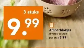 Blokker Amberblokjes aanbieding