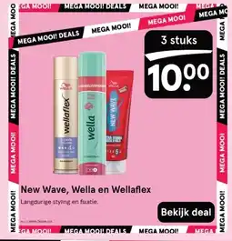 Etos New Wave, Wella en Wellaflex aanbieding