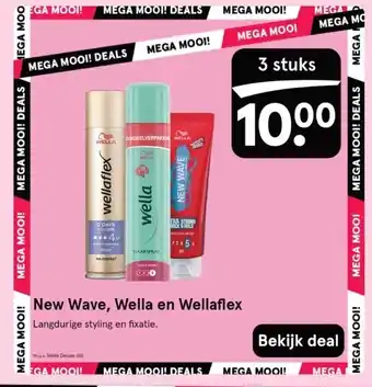 Etos New Wave, Wella en Wellaflex aanbieding