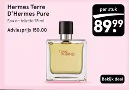 Etos Hermes Terre D'Hermes Pure aanbieding