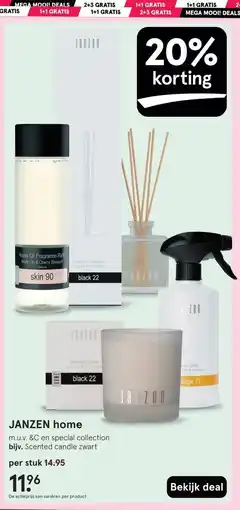 Etos JANZEN home aanbieding
