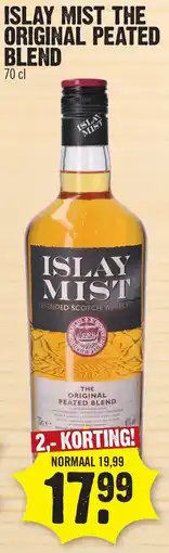 Super Dirck 3 Islay mist the original peated blend aanbieding
