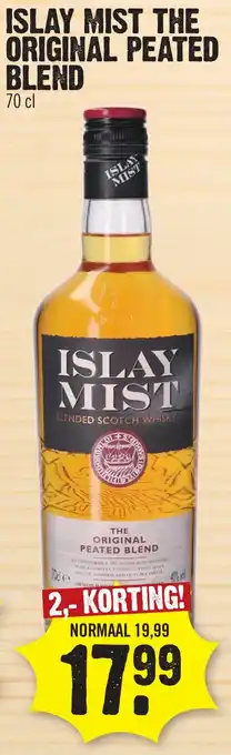 Super Dirck 3 Islay mist the original peated blend aanbieding
