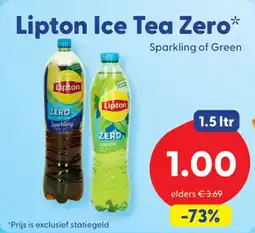 Die Grenze Lipton ice tea zero aanbieding