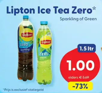 Die Grenze Lipton ice tea zero aanbieding