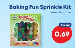 Die Grenze Baking fun sprinkle kit aanbieding