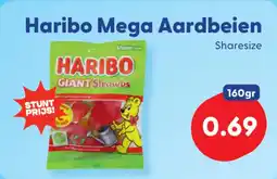 Die Grenze Haribo Mega Aardbeien aanbieding