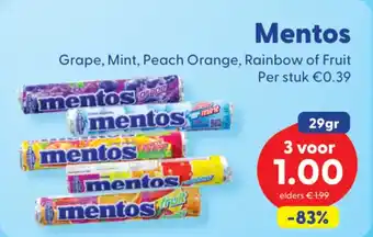 Die Grenze Mentos aanbieding