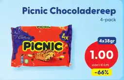Die Grenze Picnic Chocoladereep aanbieding