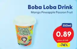 Die Grenze Boba loba drink aanbieding