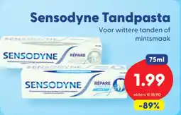 Die Grenze Sensodyne tandpasta aanbieding