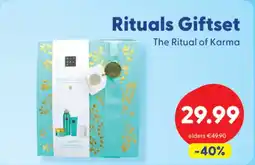 Die Grenze Rituals Giftset aanbieding