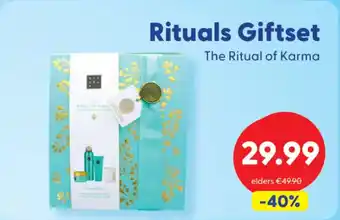 Die Grenze Rituals Giftset aanbieding