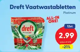 Die Grenze Dreft Vaatwastabletten aanbieding