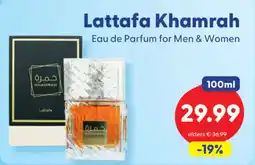 Die Grenze Lattafa Khamrah aanbieding