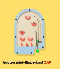 HEMA Houten mini flipperkast aanbieding