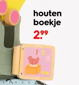 HEMA Houten boekje aanbieding