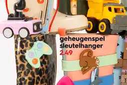 HEMA Geheugenspel sleutelhanger aanbieding