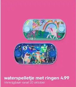 HEMA Waterspelletje met ringen aanbieding