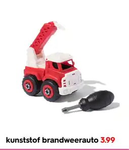 HEMA Kunststof brandweerauto aanbieding