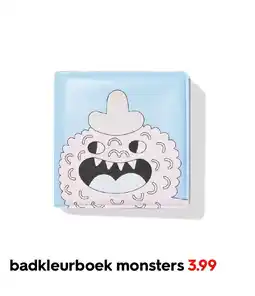 HEMA Badkleurboek monsters aanbieding