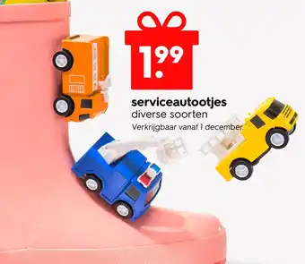 HEMA Serviceautootjes aanbieding