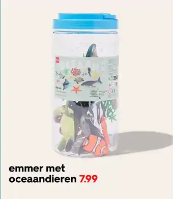 HEMA Emmer met oceaandieren aanbieding