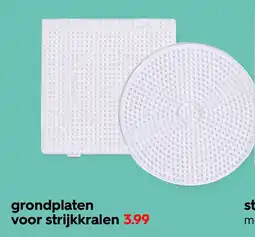 HEMA Grondplaten voor strijkkralen aanbieding
