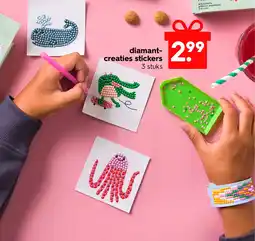 HEMA Diamant creaties stickers aanbieding