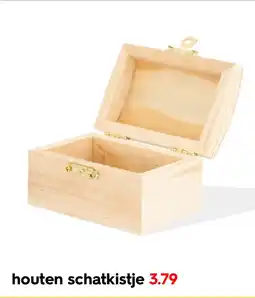 HEMA Houten schatkistje aanbieding