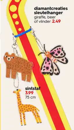 HEMA Diamantcreaties sleutelhanger aanbieding