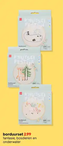 HEMA Borduurset aanbieding