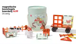HEMA Magnetische bouwtegels boerderij aanbieding
