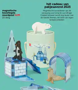 HEMA Magnetische bouwtegels noordpool aanbieding