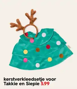 HEMA Kerstverkleedsetje voor takkie en siepie aanbieding